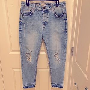 Topman Distressed Jeans